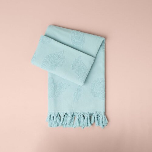 Resim Linens Aqua Plaj Havlusu 90X170 cm Mavi