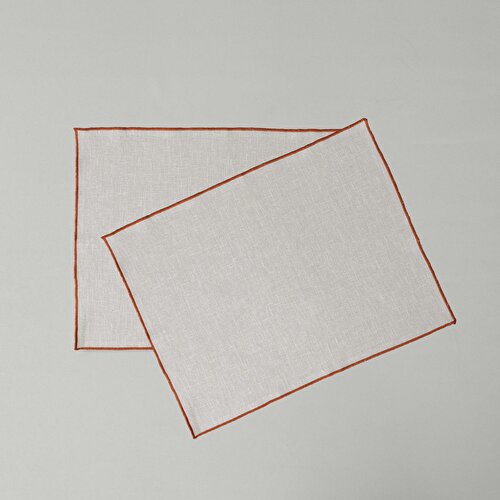Resim Linens Fannie 2'li 35x45 cm Peçete Natural
