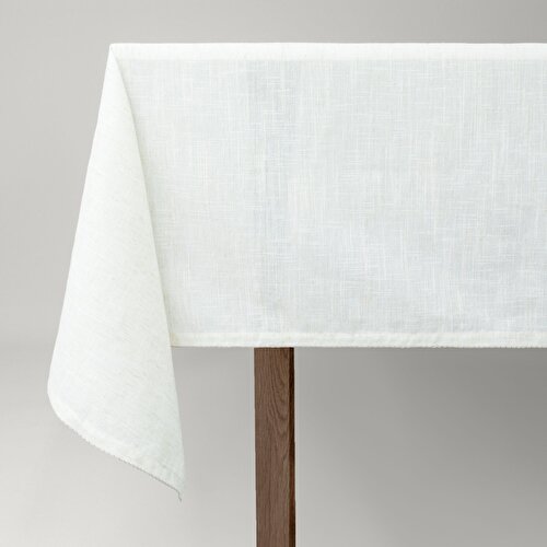 Resim Linens Leora 150x250 cm Masa Örtüsü Natural