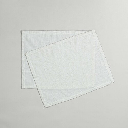 Resim Linens Leora 2'li 35x45 cm Peçete Natural