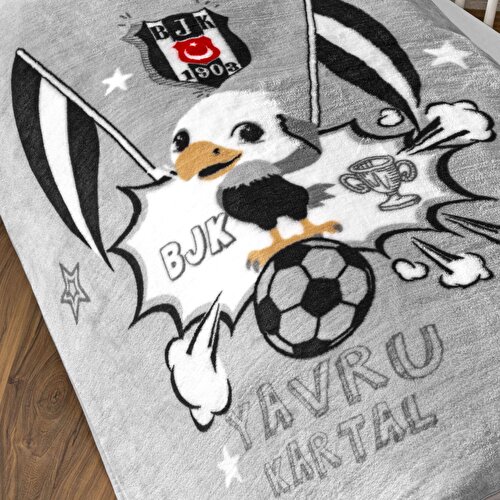 Resim Lisanslı Beşiktaş Klasik Baby Bebek Battaniye