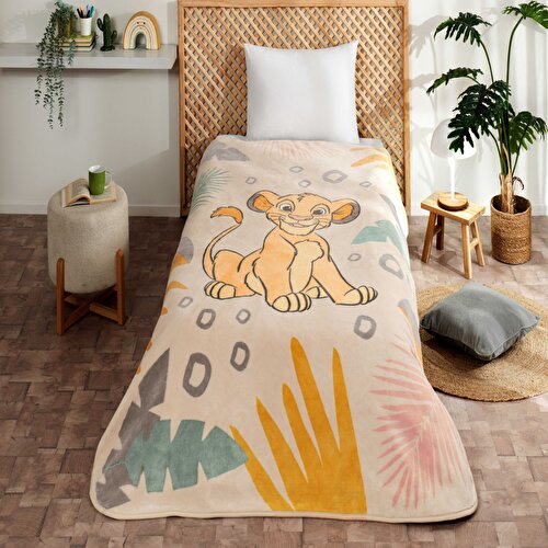 Resim Detayları Göster Lisanslı Disney Lion King Sunset Tek Kişilik Battaniye