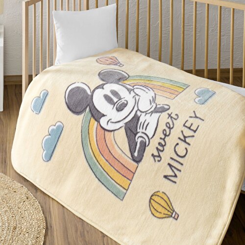 Resim Detayları Göster Lisanslı Disney Mickey Mouse Toolkit Baby Bebek Battaniye
