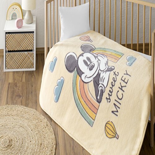 Resim Lisanslı Disney Mickey Mouse Toolkit Baby Bebek Battaniye