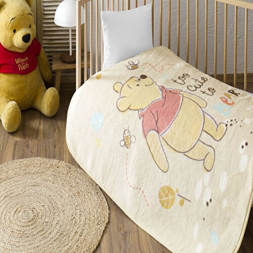 Resim Lisanslı Disney Winnie The Pooh Sweet Baby Bebek Battaniye