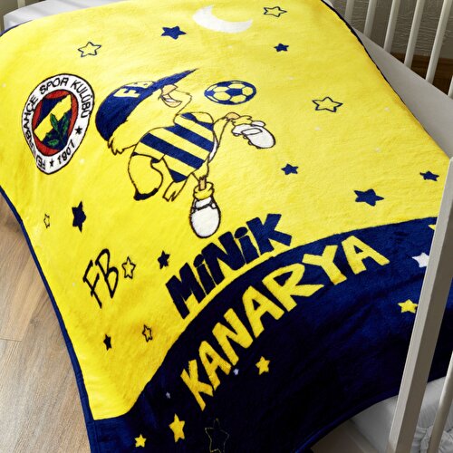 Resim Lisanslı Fenerbahçe Klasik Baby Bebek Battaniye