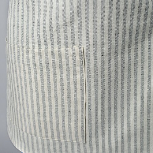 Resim Linens Swindells Mutfak Önlüğü Gri