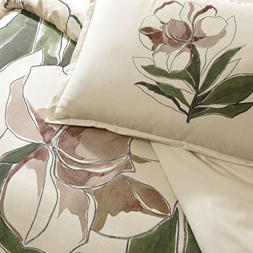 Resim Linens Sc Allday Elony Nevresim Takımı Çift Kişilik Ekru