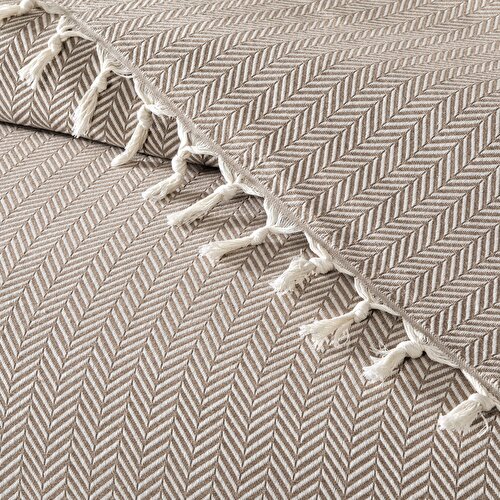 Resim Linens Medley Çift Kişilik Pike Kahve