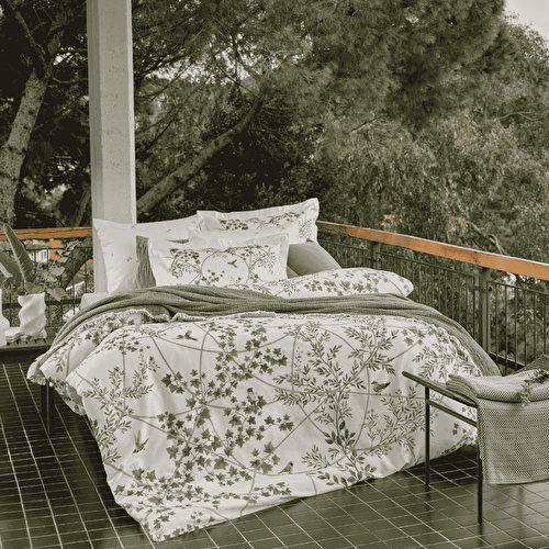 Resim Linens Sc Windsor Nevresim Takımı Çift Kişilik Yeşil