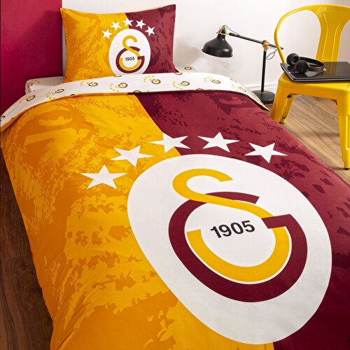 Resim Lisanslı 5.Yıldız Galatasaray Nevresim Takımı Tek Kişilik