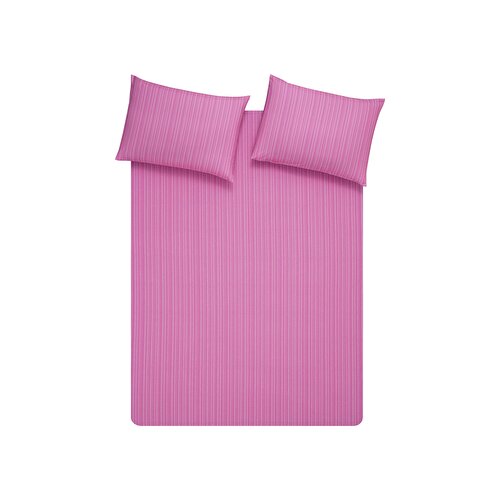 Resim Taç Butik Vıva Pamuk Yastık Kılıfı Pembe