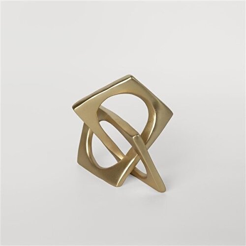 Resim Linens Leno 16x13,5x16 cm Dekor Gold