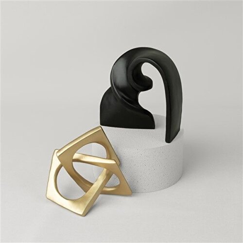 Resim Linens Leno 16x13,5x16 cm Dekor Gold