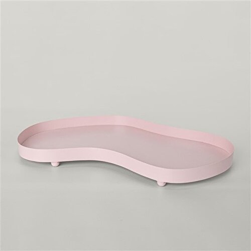 Resim Linens Joyce Metal 47,5x28x4 cm Dekoratif Pembe
