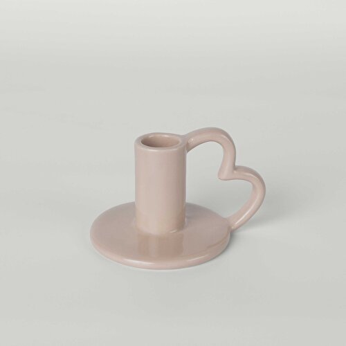 Resim Linens Bovia 11,5x9x7 cm Mumluk Bej