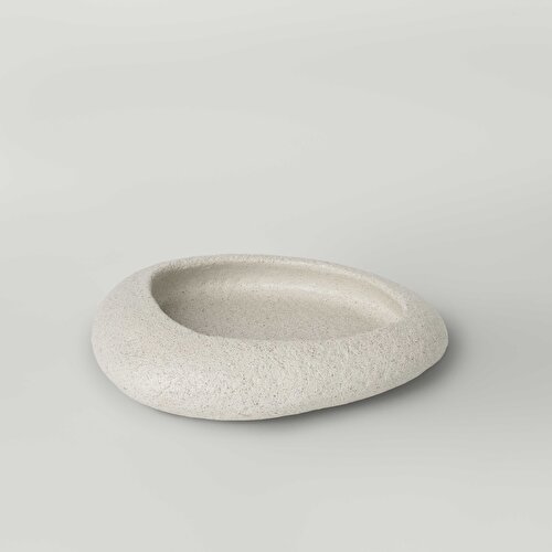 Resim Linens Lucio 25x21x6 cm Dekoratif Tabak Natural