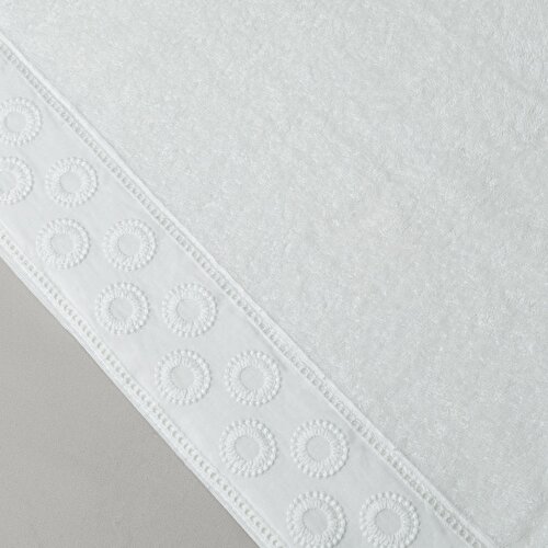 Resim Linens Bless Pamuk Havlu 50X85 cm Beyaz