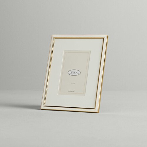 Resim Linens Marvy Metal 10x15 cm Çerçeve Gold