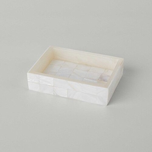 Resim Linens Glow 11,4x8,3x2,8 cm Katı Sabunluk
