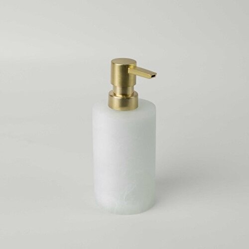 Resim Linens Alabaster Sıvı Sabunluk 7,3X7,3