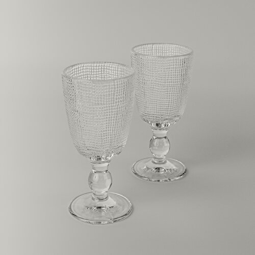 Resim Linens Carrie 2'li Kadeh Şeffaf