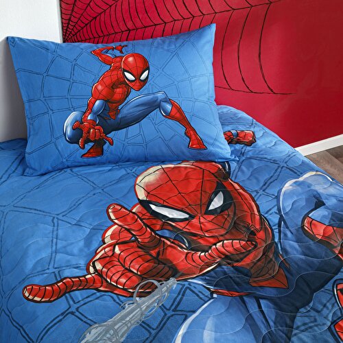 Resim Lisanslı Spiderman Focus CPP Tek Kişilik Yatak Örtüsü