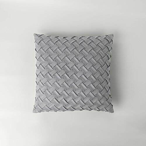 Resim Linens Arvis 43x43 cm Kırlent Kılıfı Antrasit