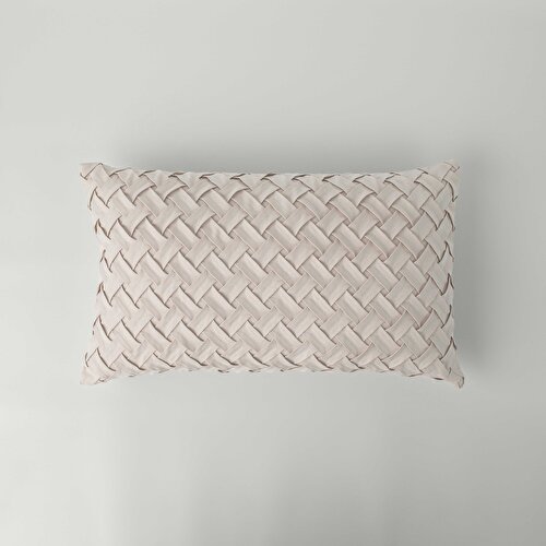 Resim Linens Arvis 30x50 cm Kırlent Kılıfı Bej