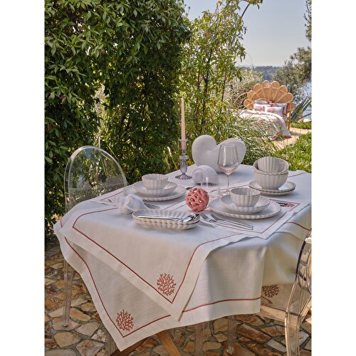 Resim Linens Ecow Şamdan 9x9x19 cm Gri