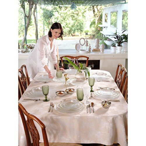Resim Linens Armina Paslanmaz Çelik 28 cm Şamdan Gold