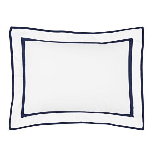 Resim Valeron La Reve Saten King Nevresim Takımı Lacivert