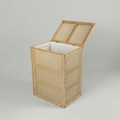Resim Linens Luther Çamaşır Sepeti 45x33x60 cm Nat