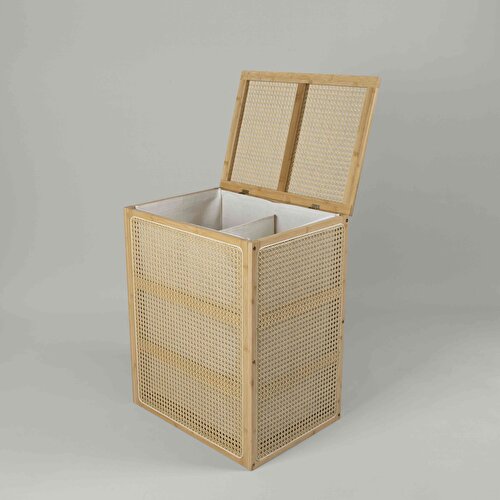 Resim Linens Luther Çamaşır Sepeti 53x39x65 cm Nat