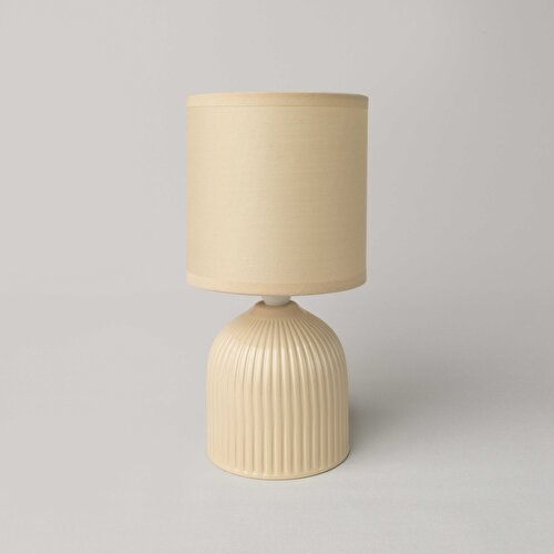 Resim Linens Tilla Seramik 25,5x14 cm Abajur Sarı