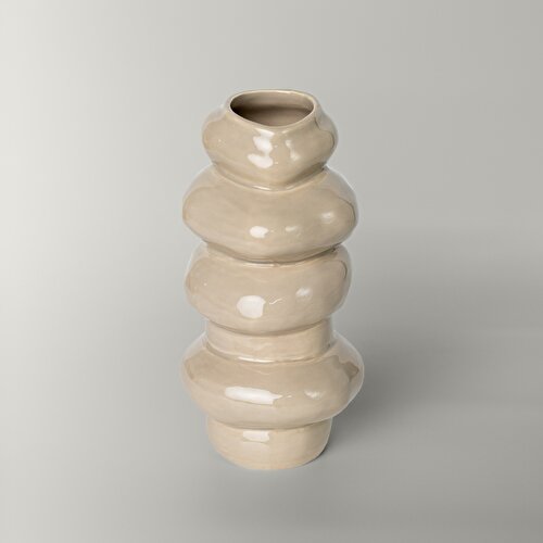 Resim Linens Callen 14x26 cm Vazo Bej