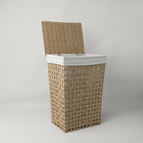 Resim Linens Tidy Camaşır Sepeti 40x30x60 Cm Naturel