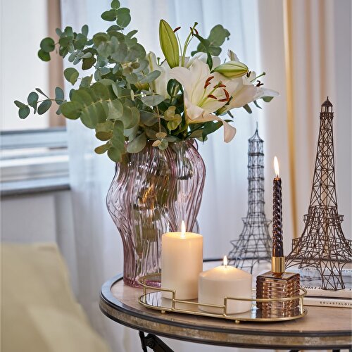 Resim Linens Espoir 17x17x30 cm Vazo Gül Kurusu