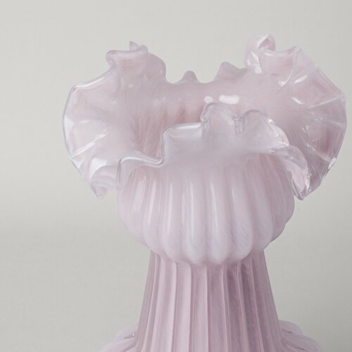 Resim Linens Bonte 15x15x29 cm Vazo Pudra