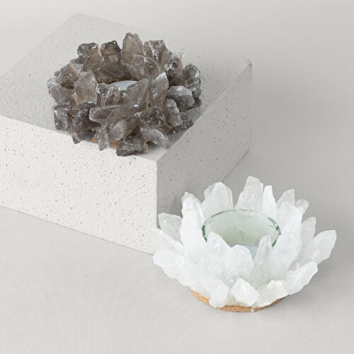 Resim Linens Saut 10x10x5 cm Mumluk Mor