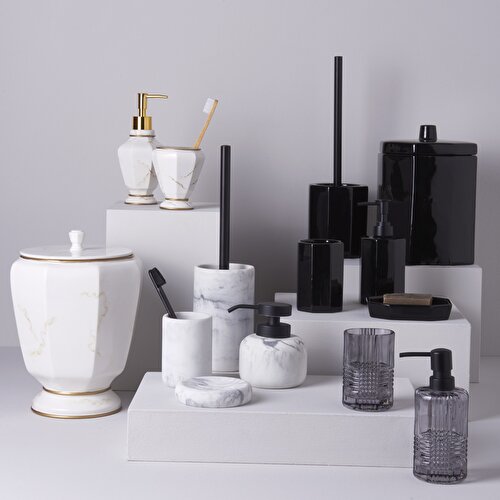 Resim Linens Bowie Diş Fırçalık 7,2X10 cm