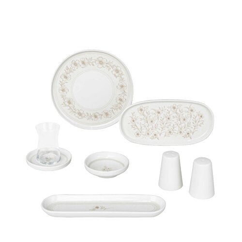 Resim Pierre Cardin Avelia Porselen 28 Parça Kahvaltı Takımı