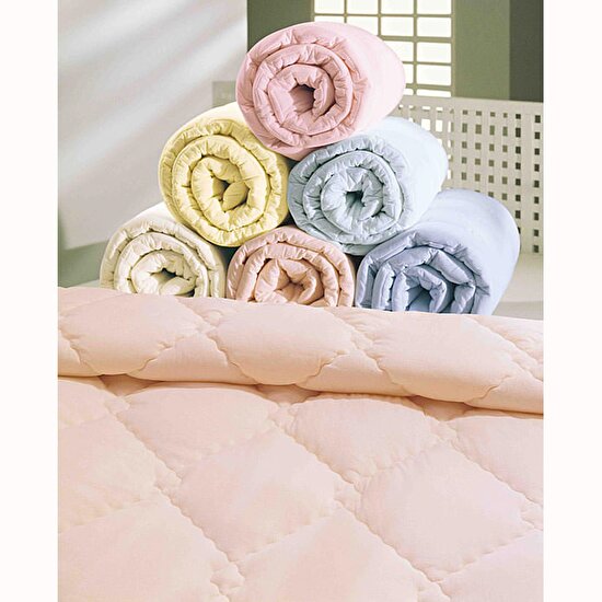 Taç Cosy Penye Çift Kişilik Yorgan Beyaz
