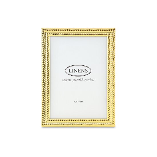 Linens Minka Metal 13x18 cm Çerçeve Gold