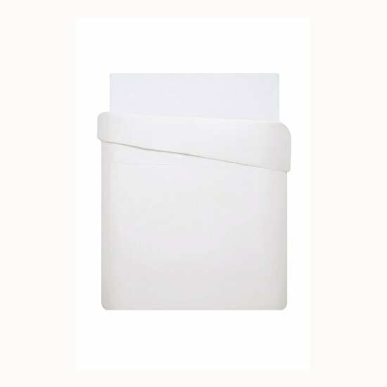 Linens Mix&Match Pamuk Saten Çift Kişilik Nevresim Kılıfı Ekru
