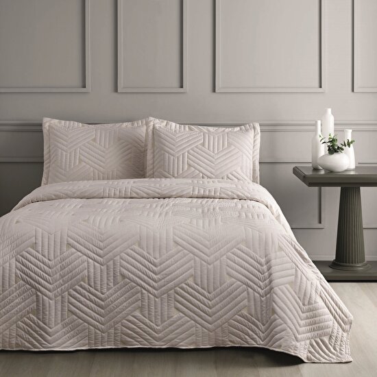Linens Vita Tek Kişilik Yatak Örtüsü Seti Beyaz