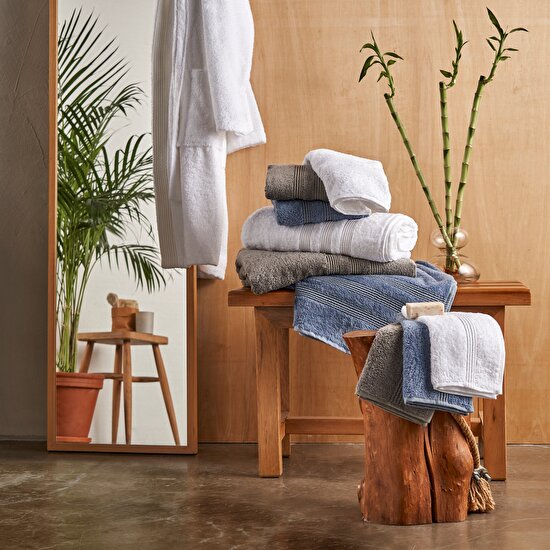 Linens Comfort Bambu 85x150 cm Banyo Havlusu Beyaz