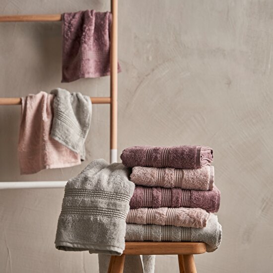 Linens Comfort Bambu 85x150 cm Banyo Havlusu Gri