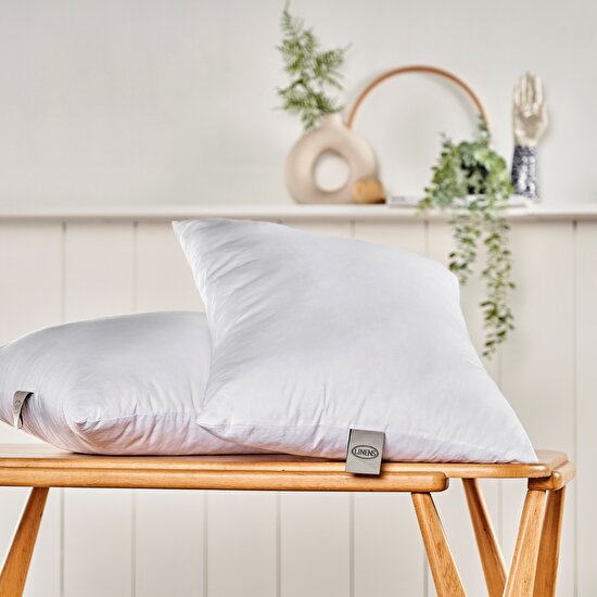 Linens Comfy Boncuk Elyaf Standart Yastık