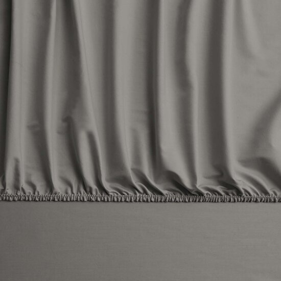 Linens Mix&Match Pamuk Saten King Size Lastikli Çarşaf Vizon